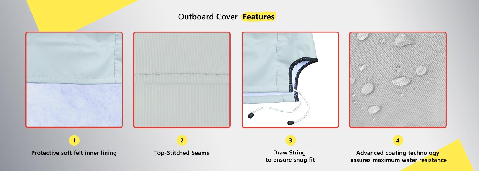 Universal Cowling Covers Features