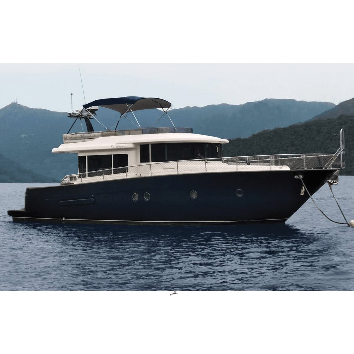 Cruiser Boat Bimini Top Stainless Steel Lifestyle