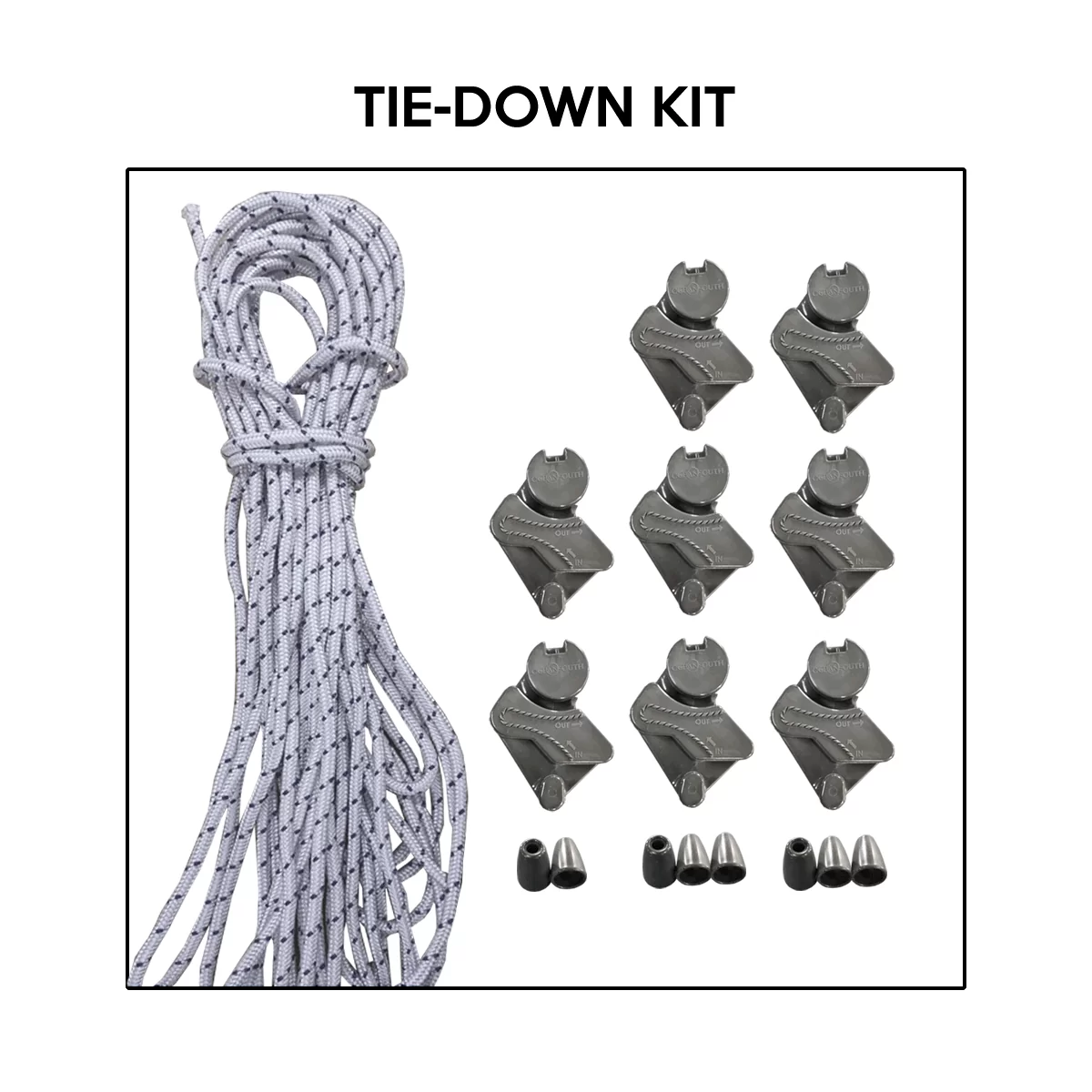 Tie-Down Kit with components